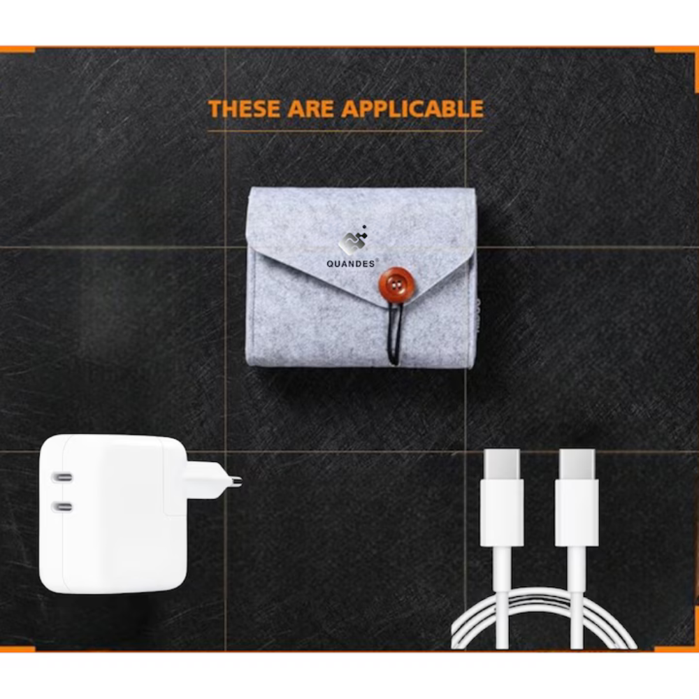 Kit incarcare rapida, USB-C, 50W dual usb C